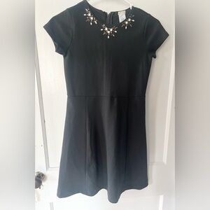 Crewcuts Charcoal Embellished Tween Fit and Flare Dress- Easter, Party, Formal